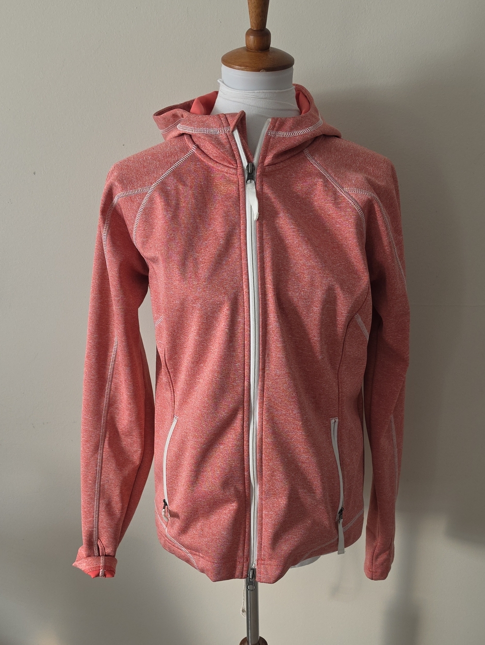 Harley Davidson Women’s Coral Zip-Up Hoodie Jacket